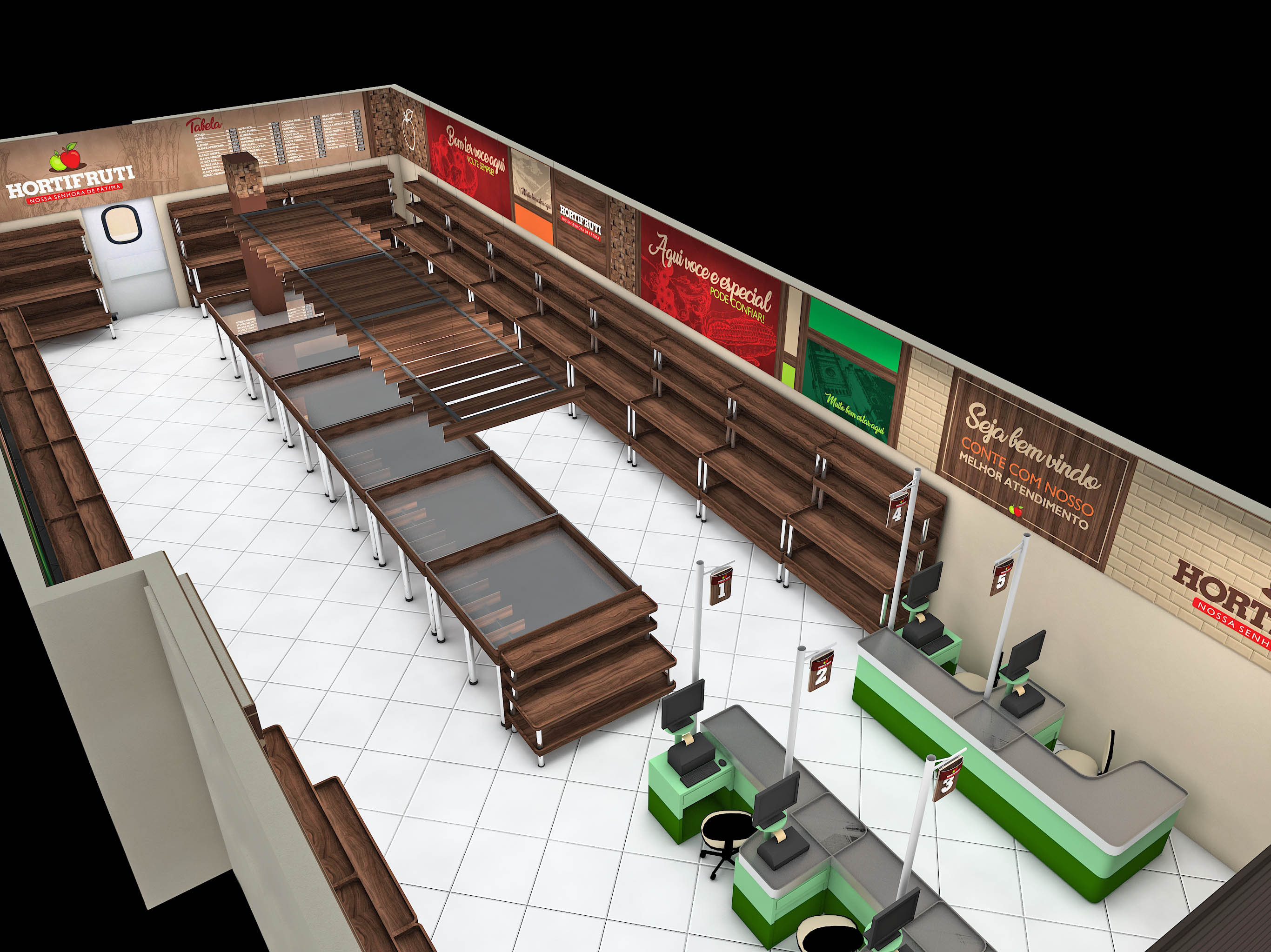 Hortifruti NSF Sigange/Facade - Sinalização e Fachada-7