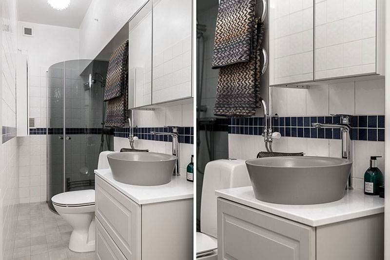 斯德哥尔摩优雅现代公寓，黑厨引领时尚-19