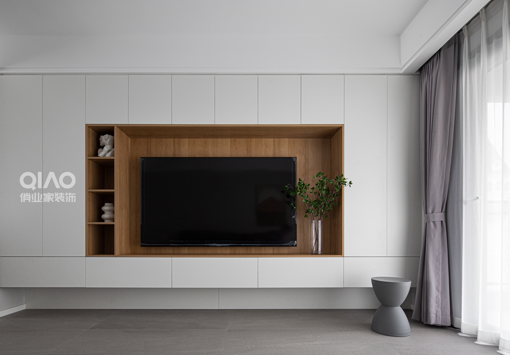 爱加西西里现代原木风装修案例丨中国重庆丨重庆俏业家装饰-24