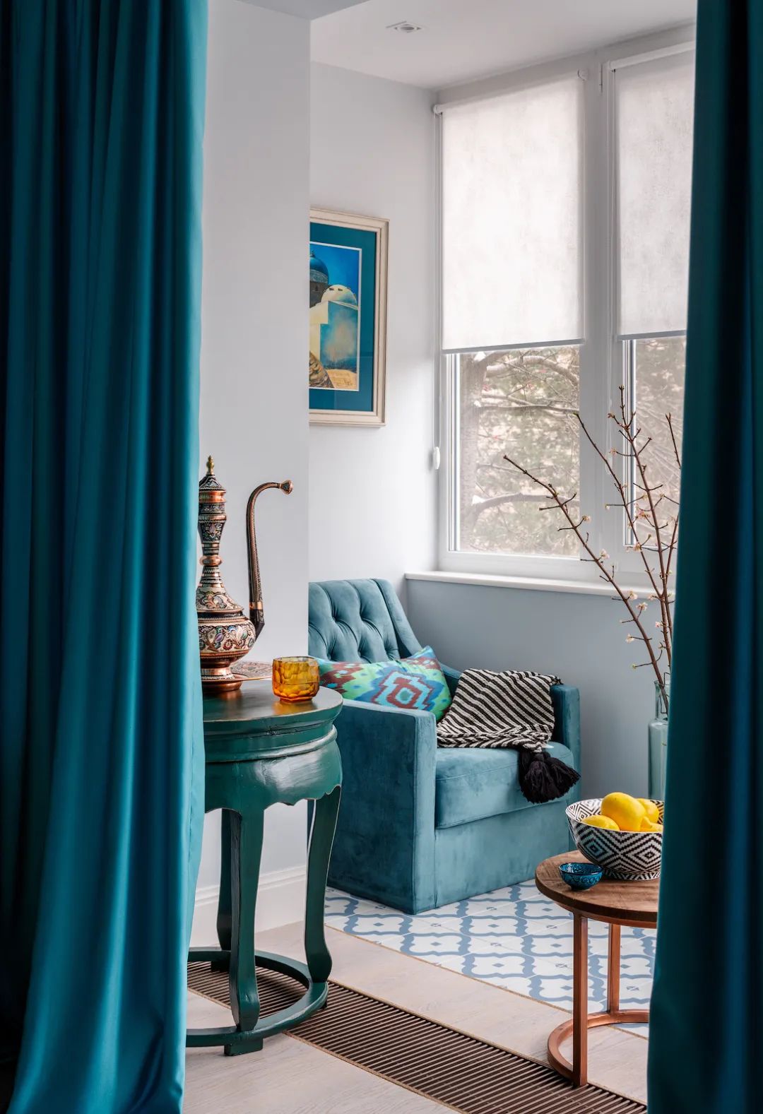 海洋风情家居设计 | 潜水蓝的时尚魅力-39