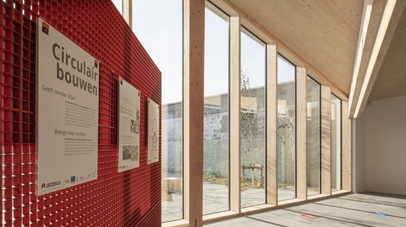 Acasus,可持续建筑知识中心丨比利时西佛兰德丨DENC!STUDIO-1