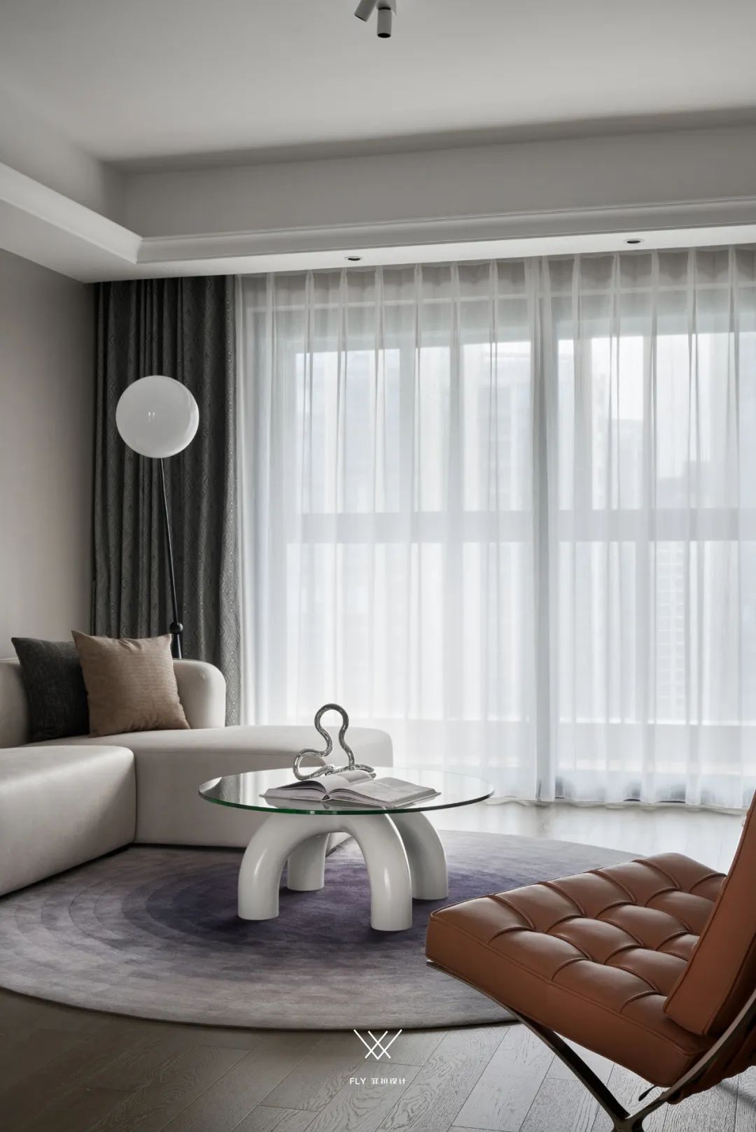 《西雅图》米灰绿空间设计丨中国杭州丨菲拉设计-13