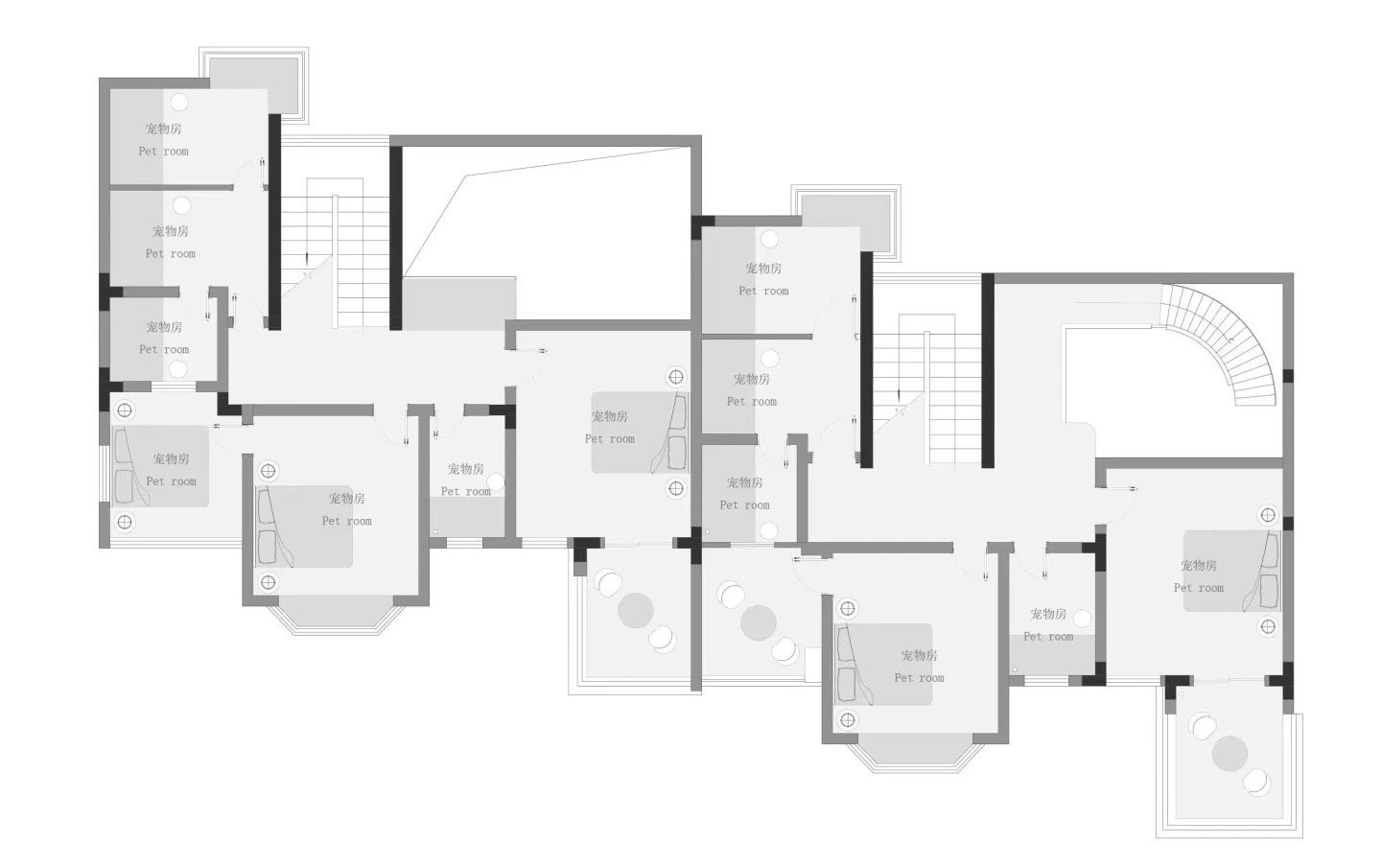 gogoart 宠物酒店丨中国重庆丨重庆秩合予美空间设计机构-67