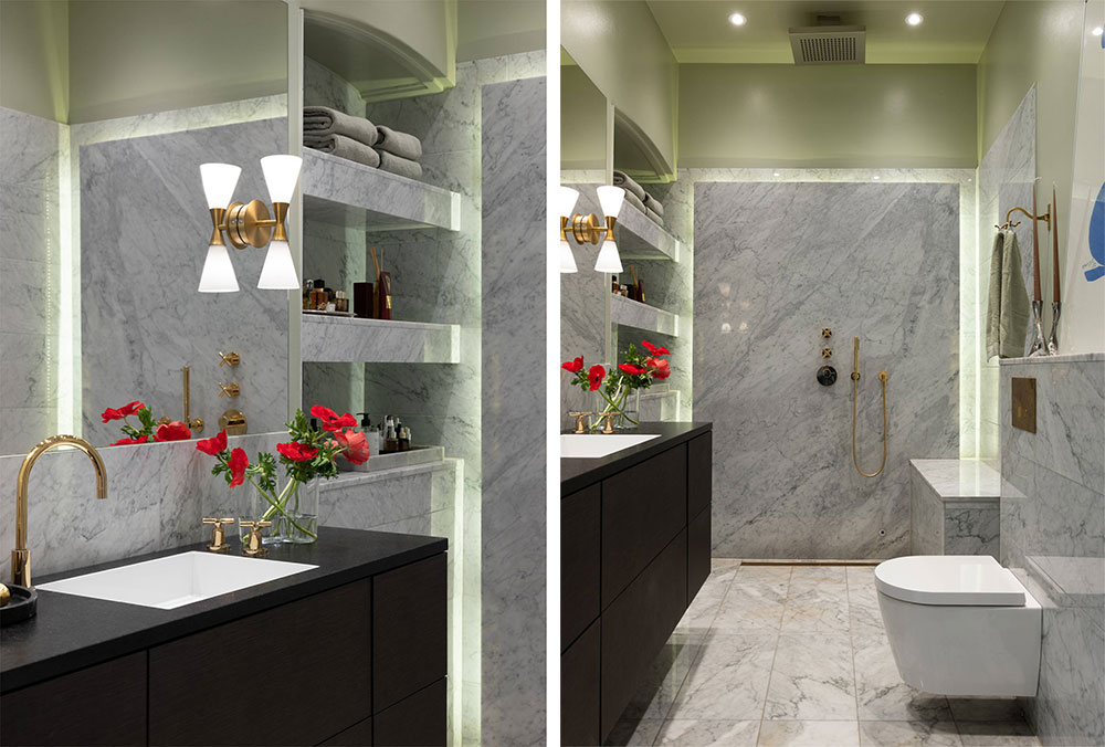 斯德哥尔摩 19 世纪哥特风格公寓，惊艳的彩绘天花板-19