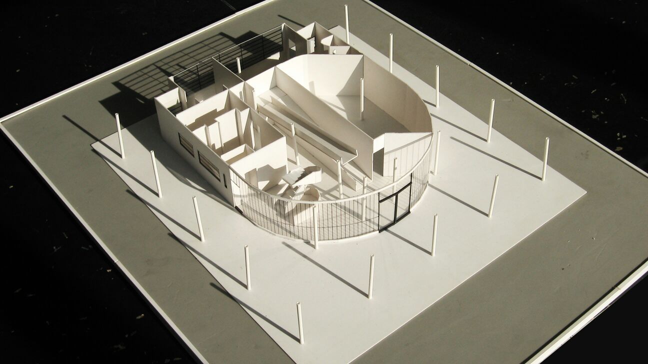 萨伏伊别墅模型制作-2