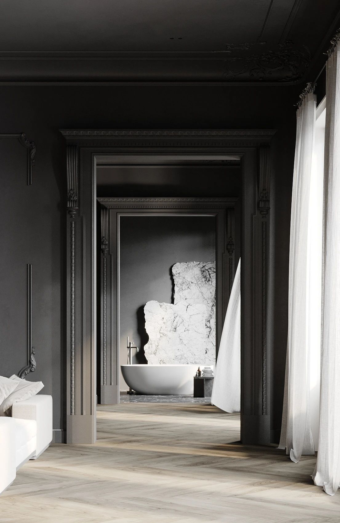 单色极简主义表达 · VIAN AA 内部设计丨俄罗斯顿河畔罗斯托夫丨Aleinikova Alina-71