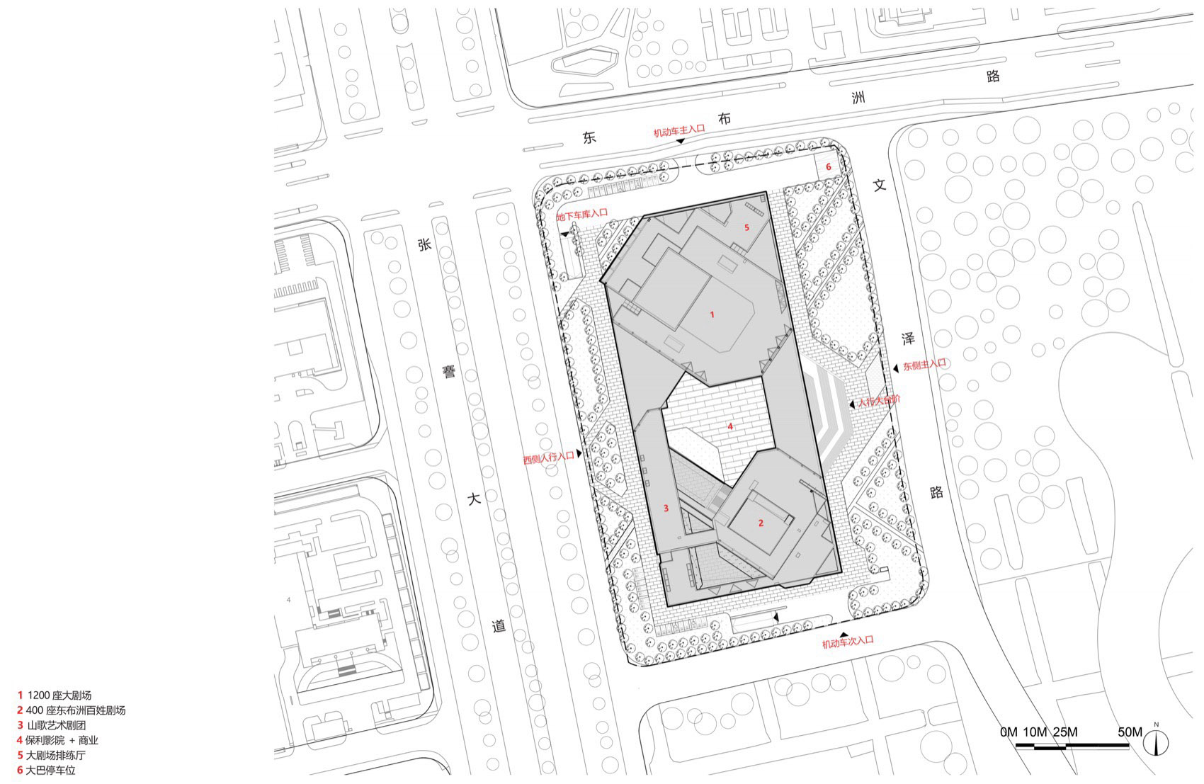 海门市文化中心 剧院项目丨中国南通丨东南大学建筑设计研究院有限公司-115