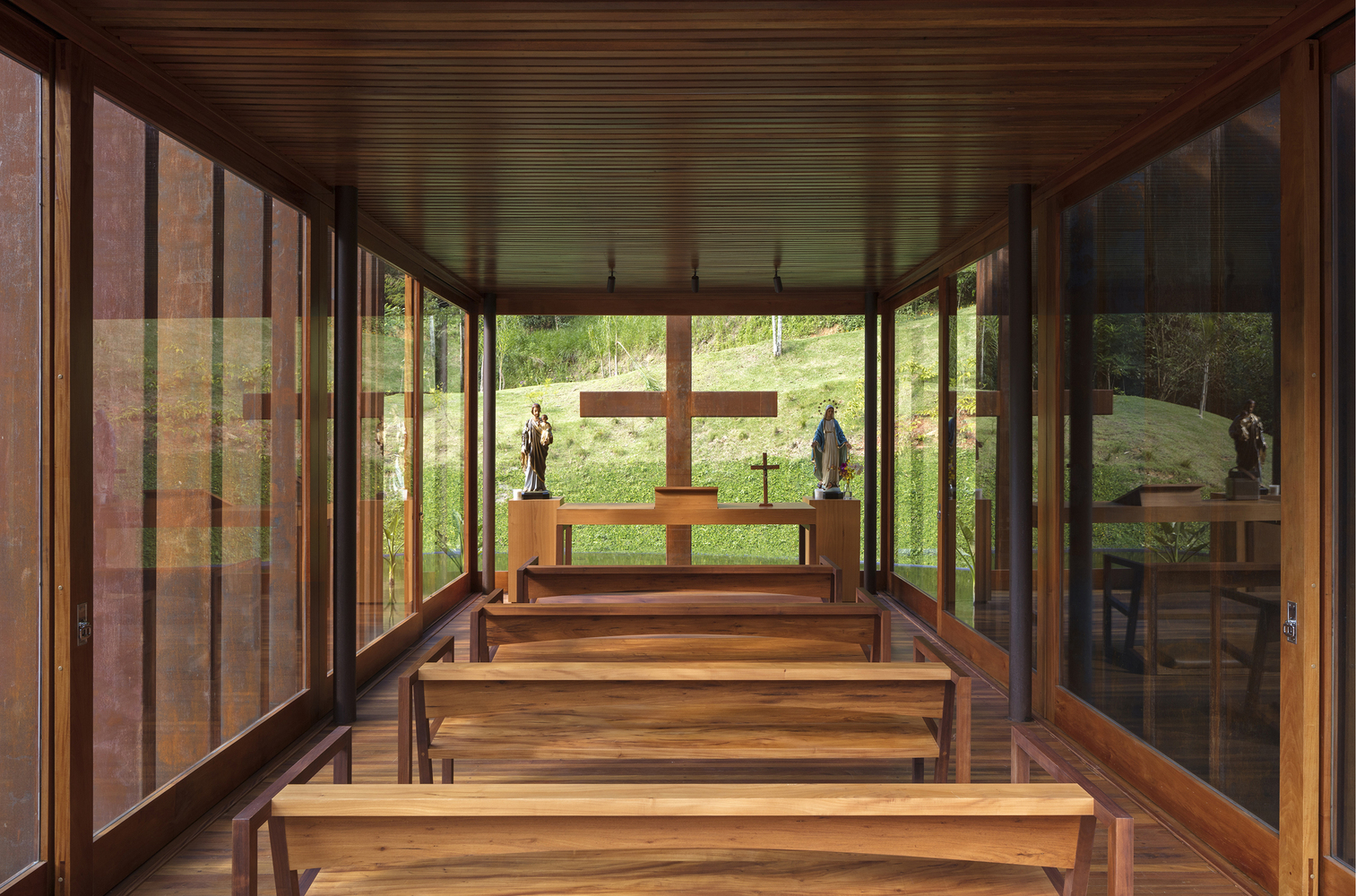 GN Chapel · 悬浮湖上的精神家园-21