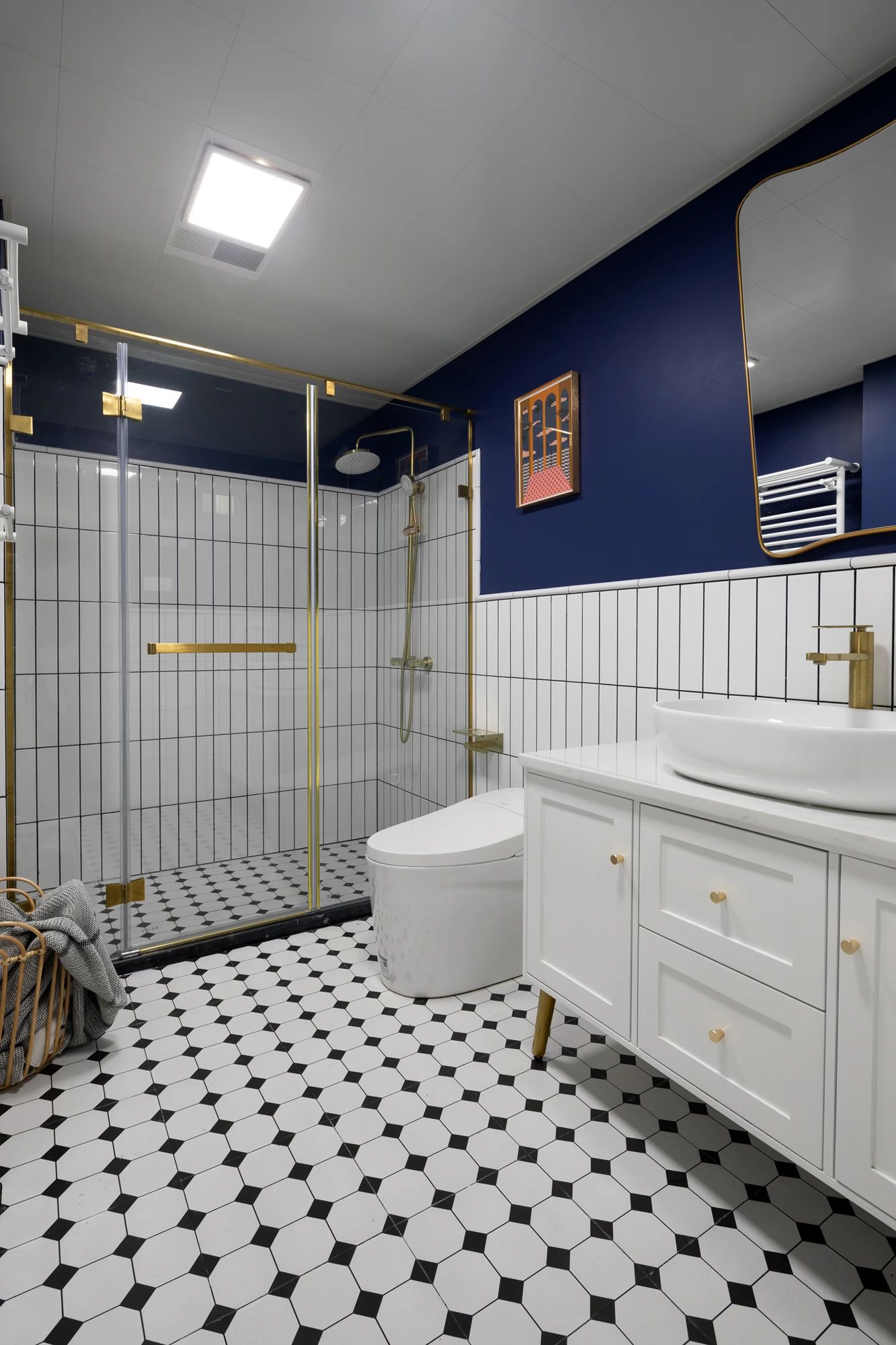 六口之家逆袭老房，137㎡二手顶跃变时尚居所-39