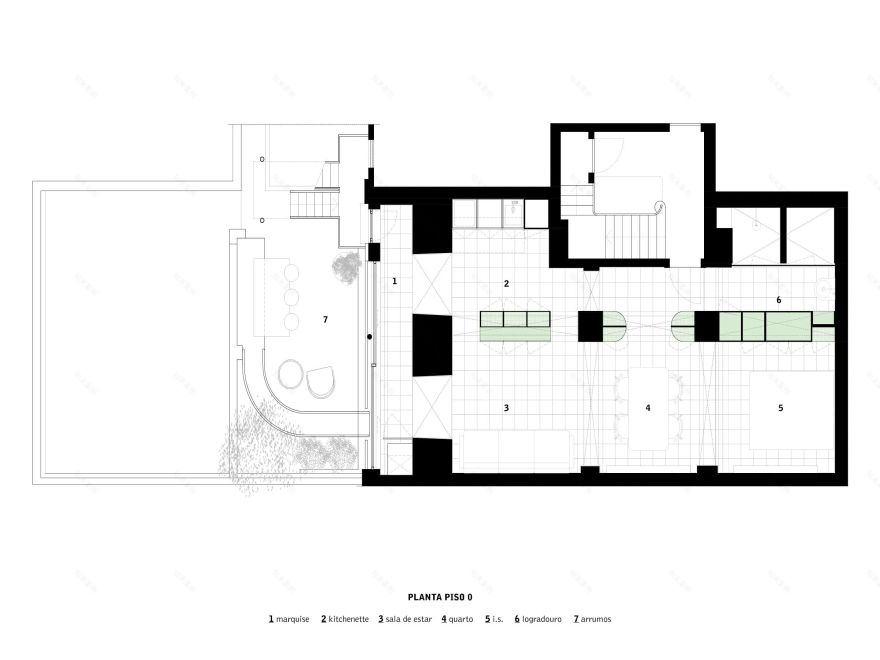 Barão Sabrosa Apartment(巴罗・萨布罗萨公寓)丨葡萄牙里斯本丨AURORA arquitectos-34