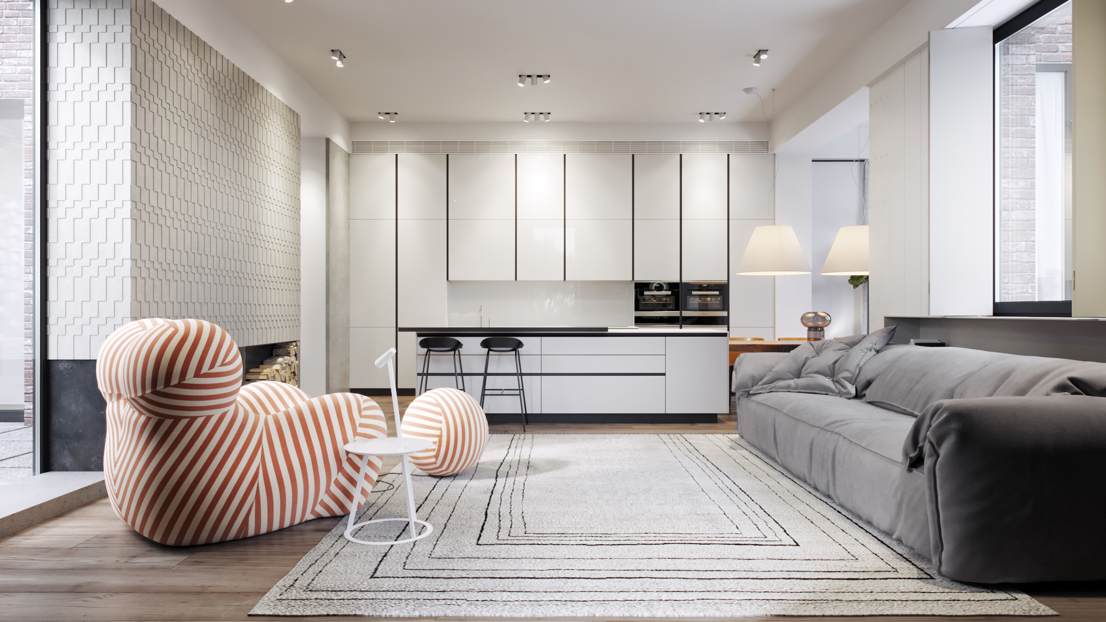 乌克兰 RC 阁楼 2 号现代时尚设计-4