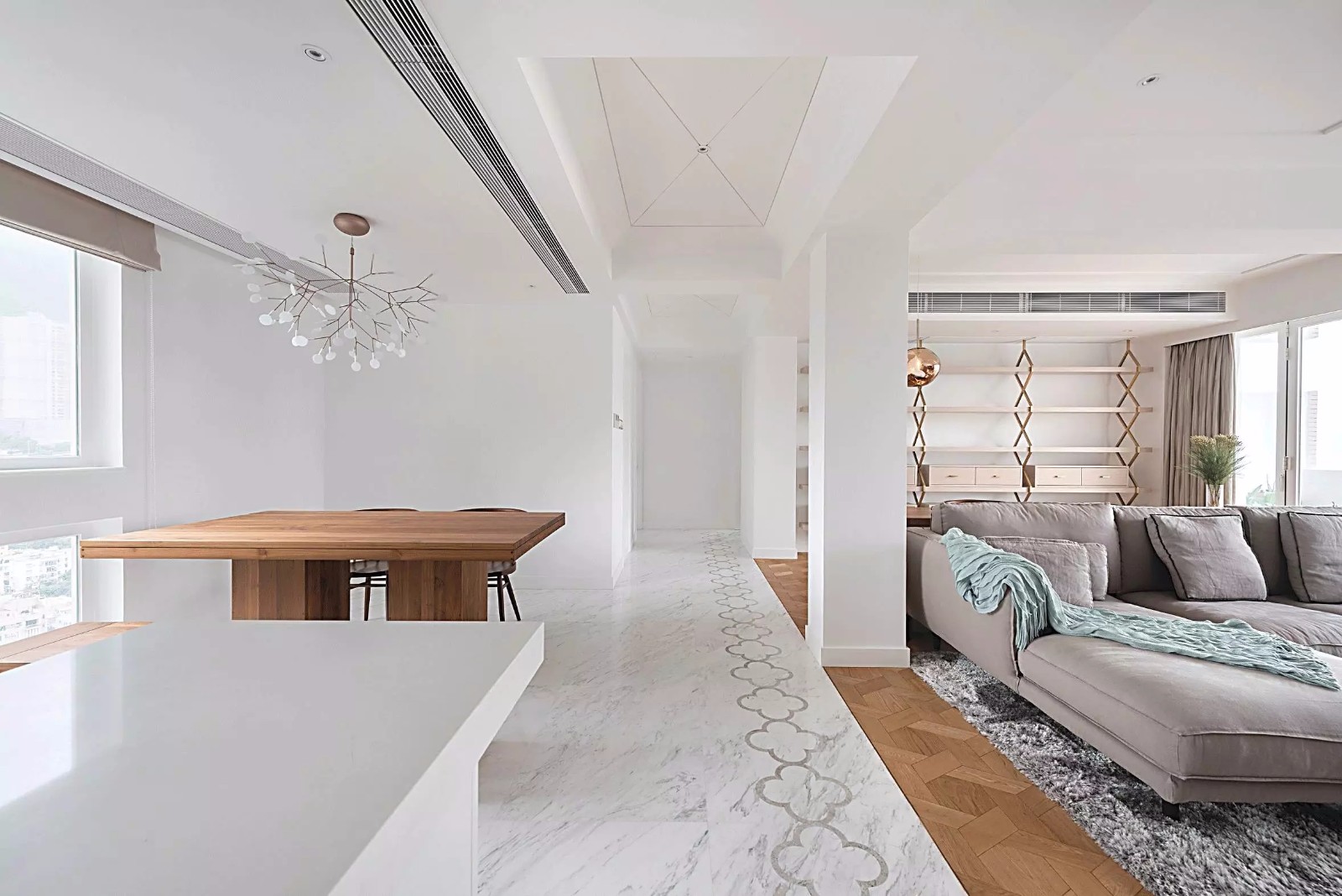 136㎡香港现代公寓住宅设计  廖奕权-18