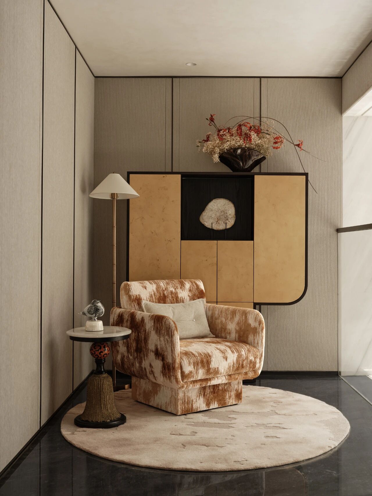 新作  ：演绎理想家的双面美学——金华滨江沁湖映月丨IF DESIGN 羽果设计-70