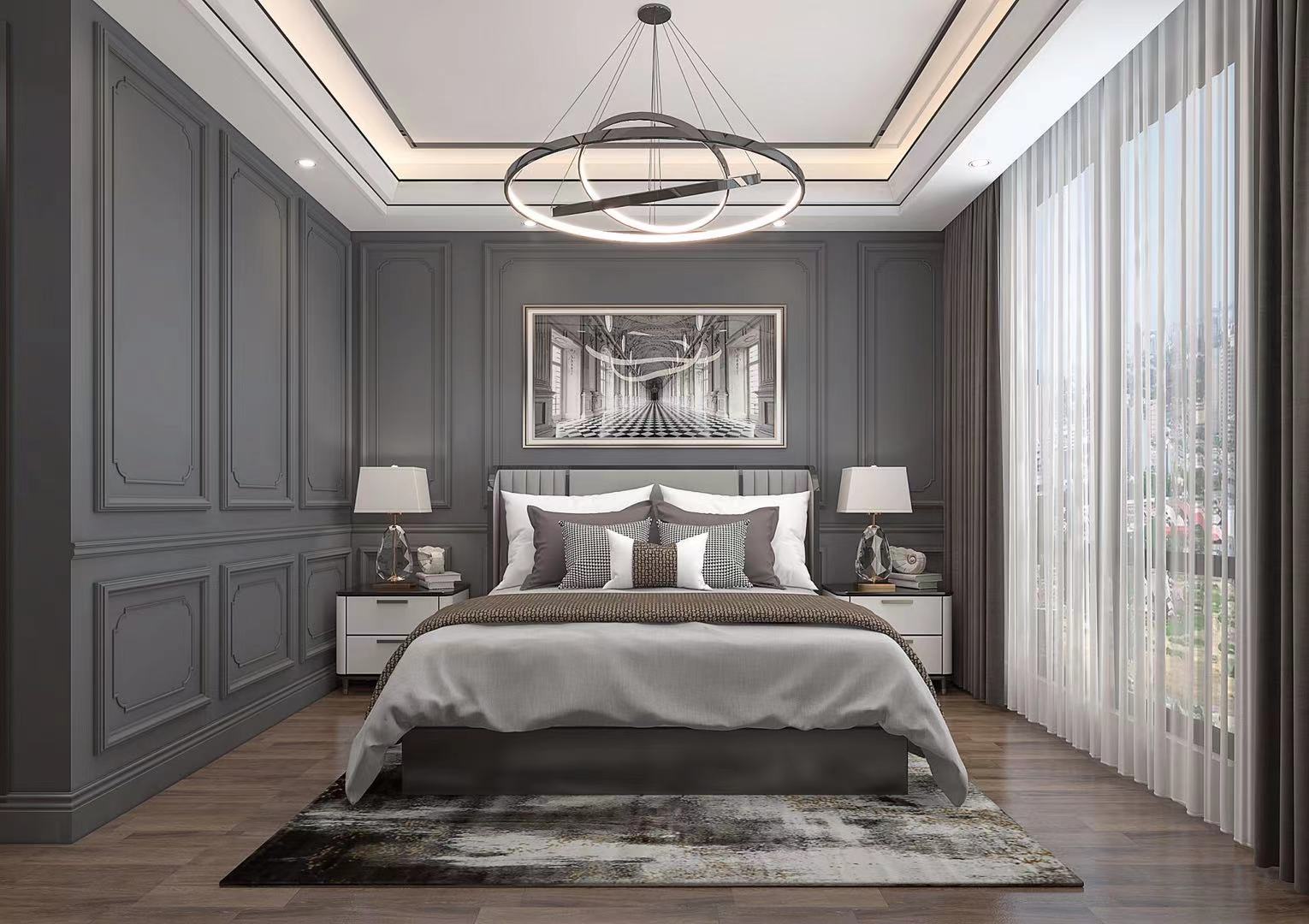 现代黑白灰风格，温暖又张扬！                     -6