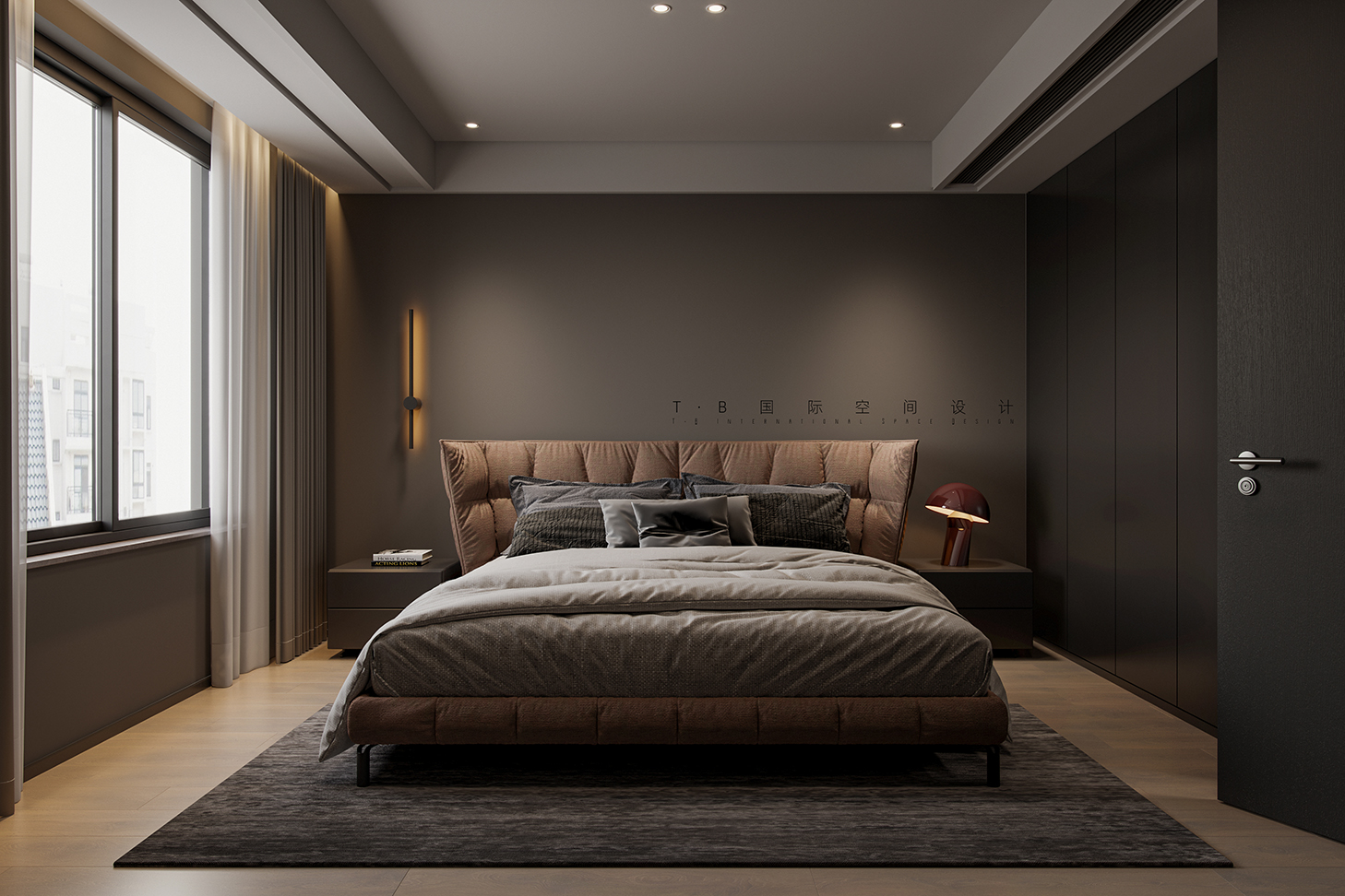 南通现代简约公寓设计丨中国南通丨T·B 国际空间设计-18