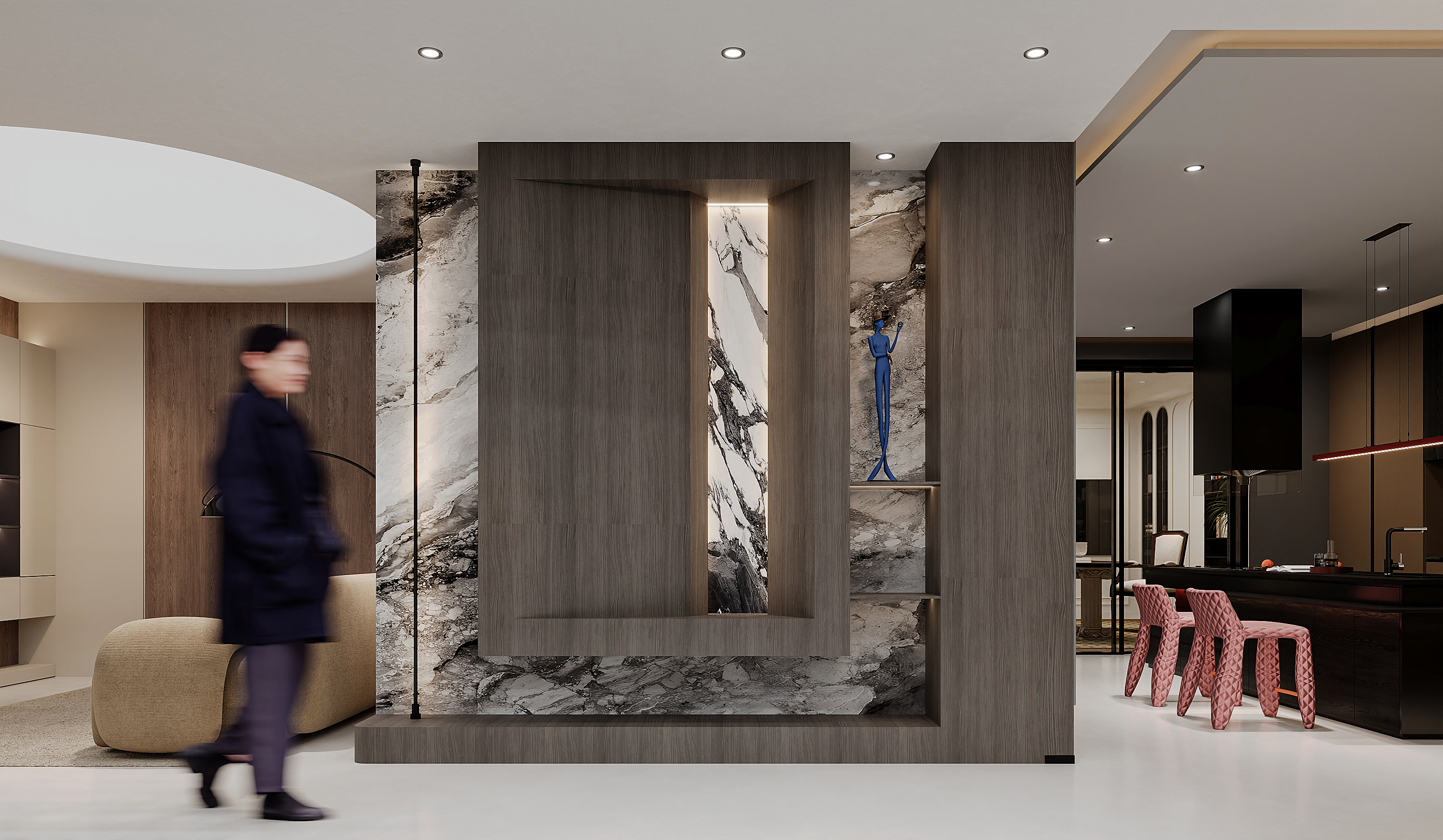 金沙居然之家定制丨朴术空间设计-2