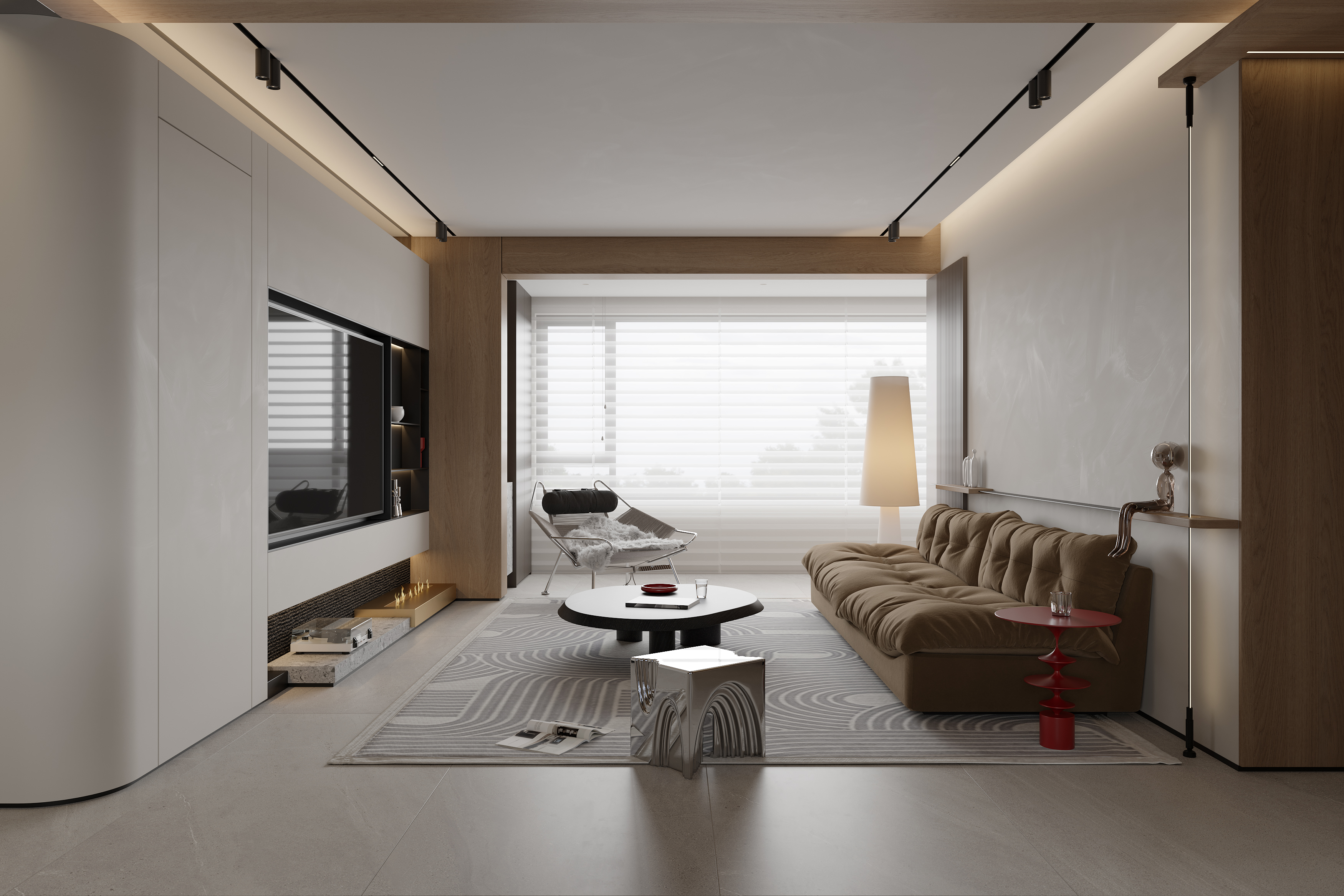 现代简约客餐厅-5