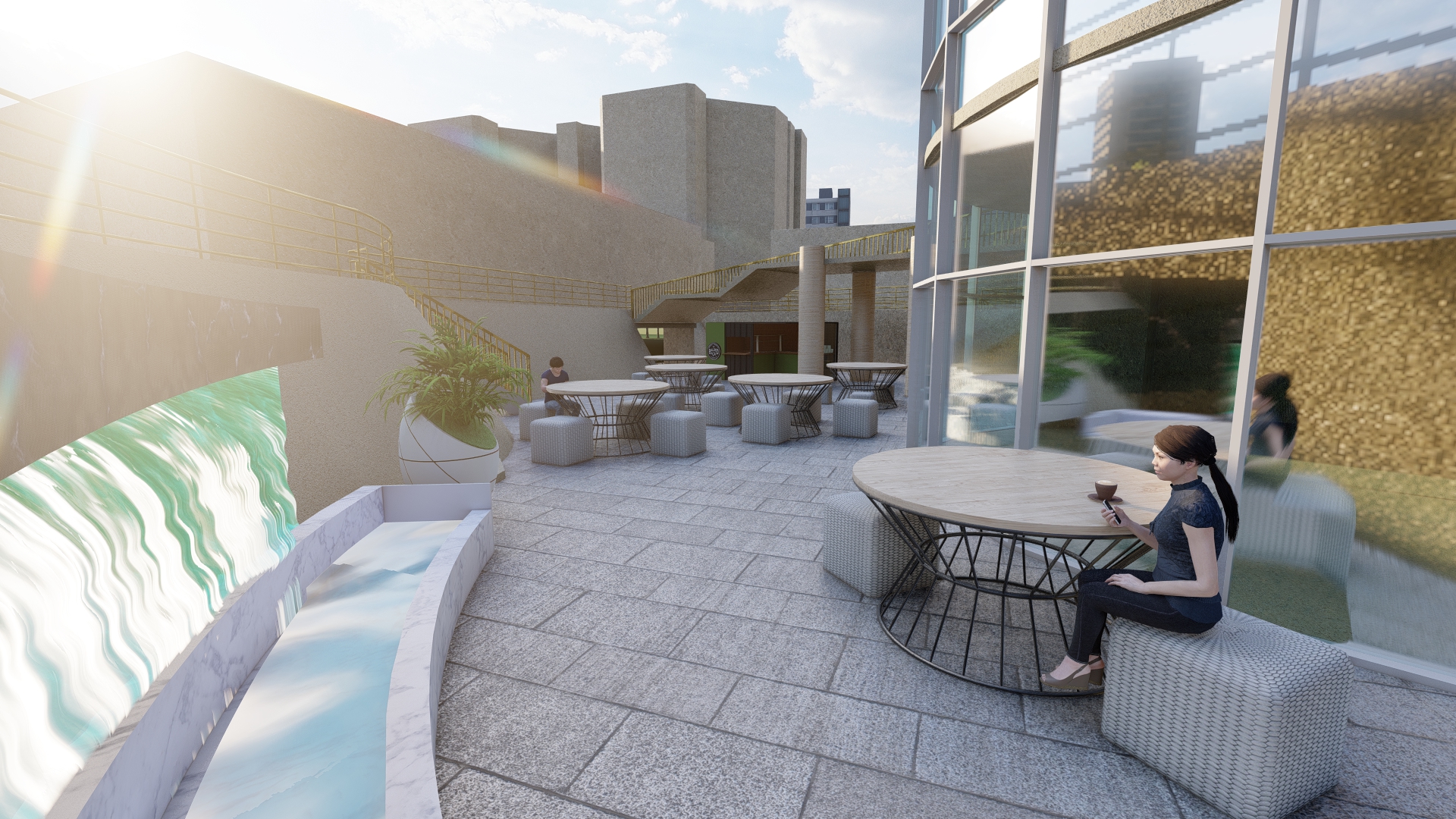 AlMatareya 学院景观重新设计-7