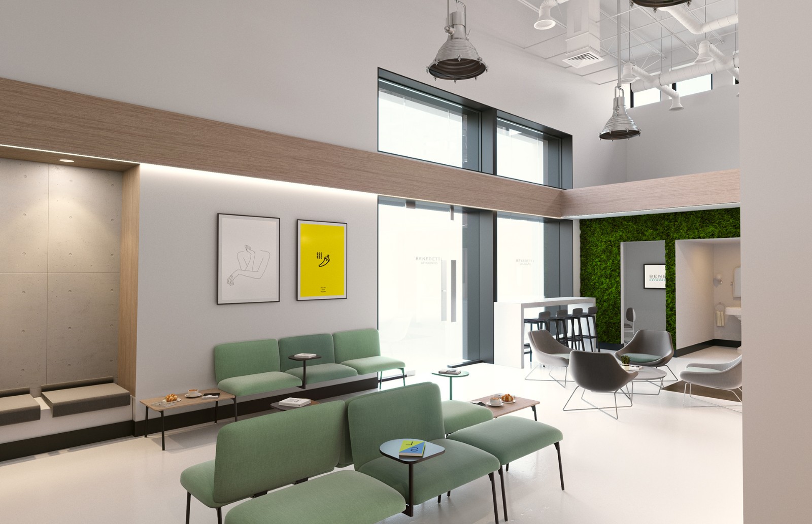 佛罗里达 Benedetti 口腔诊所  ArchViz Wroclaw-3