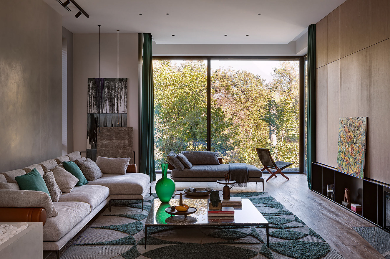 乌克兰基辅自然舒适别墅设计丨Oleksienko Architects-5