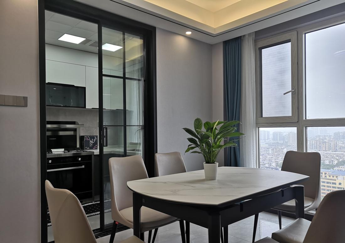 
灰度丨119㎡四房简约现代 -7