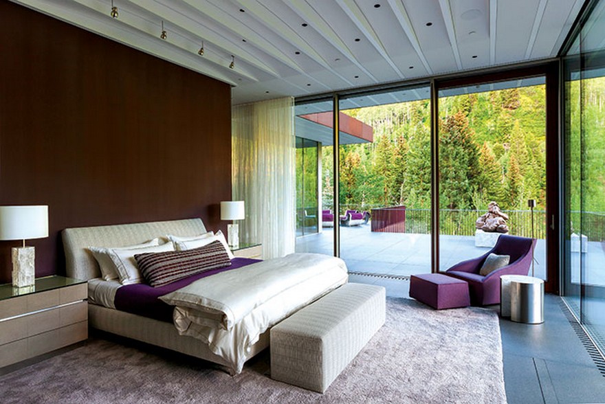 科罗拉多峡谷边缘的精致钢屋-25