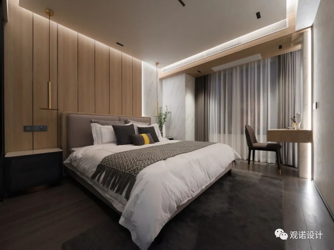 旭辉府•现代低奢风家居设计,英伦雅痞绅士氛围-17