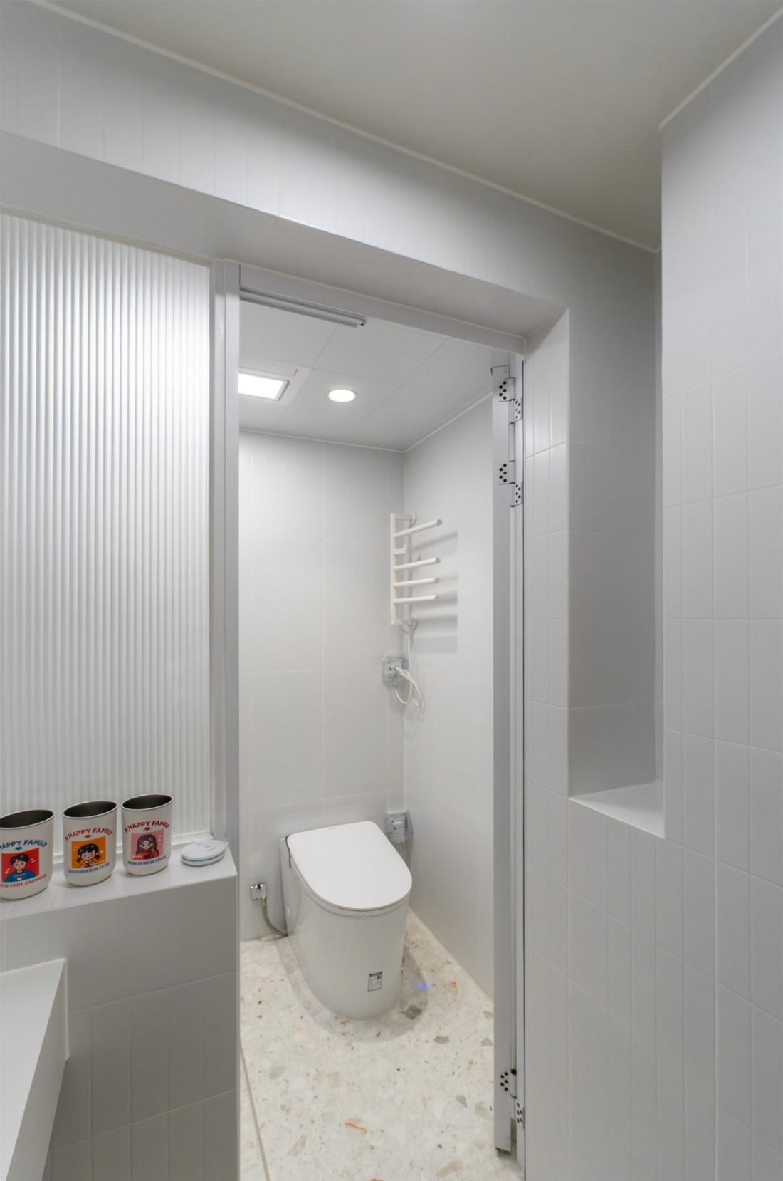 奶油复古风二居室-51