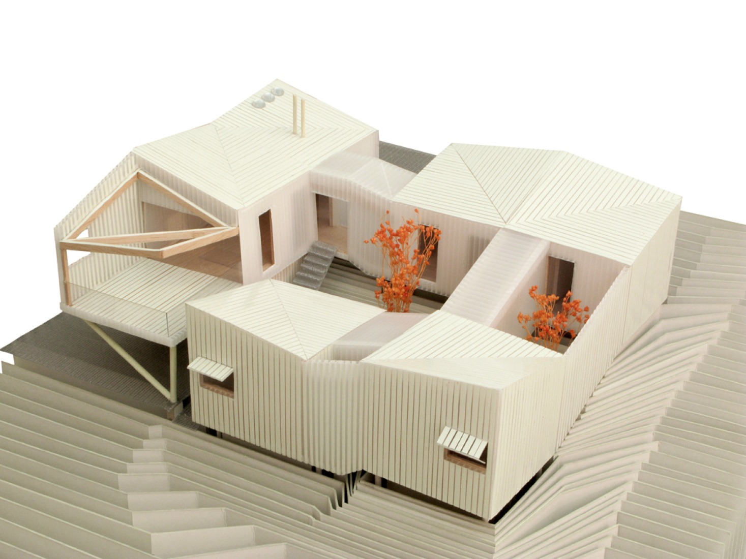 HOUSE OF WOULD por elii（工业化独栋住宅）丨西班牙马德里-61