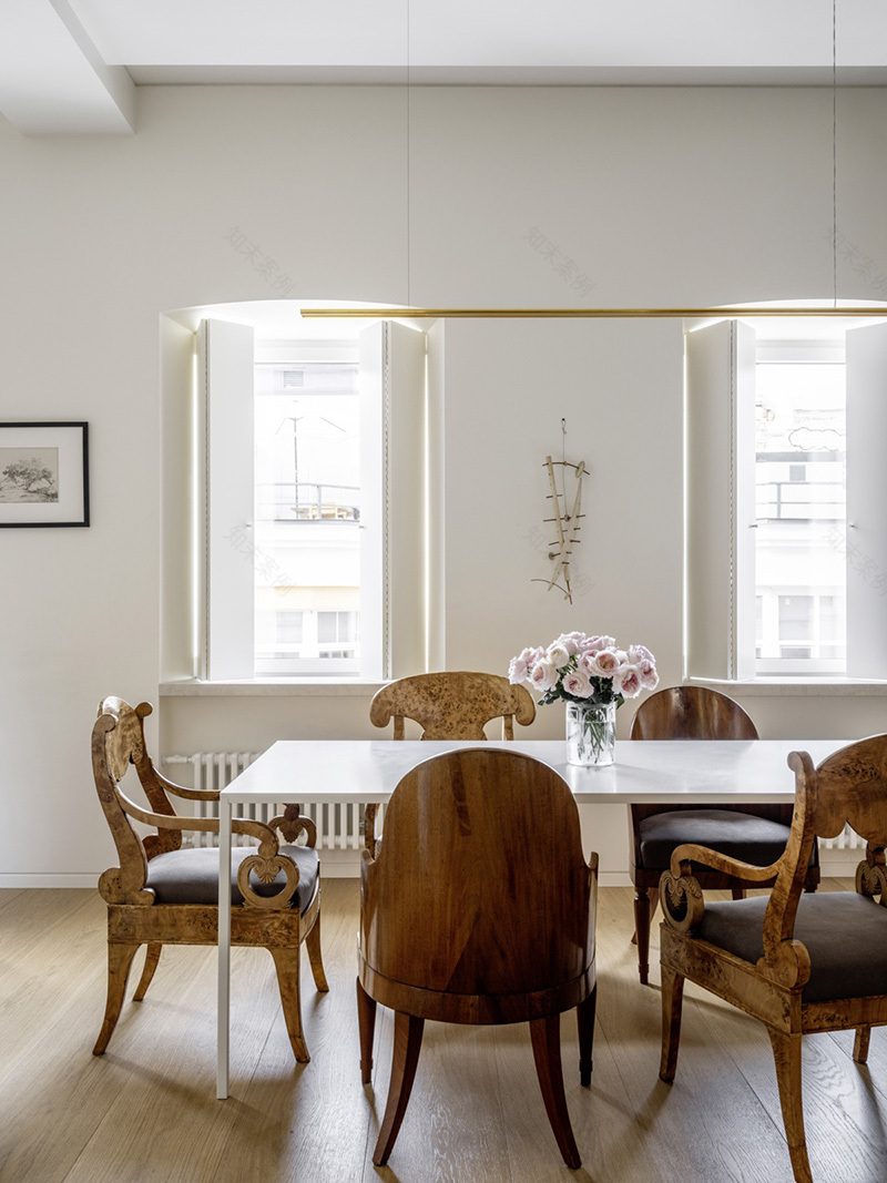 融合现代与古典的莫斯科公寓设计-2