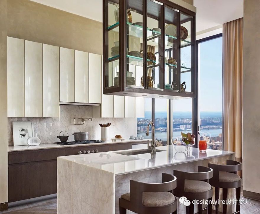 纽约施坦威大厦顶层豪宅,艺术与景观的完美融合-148