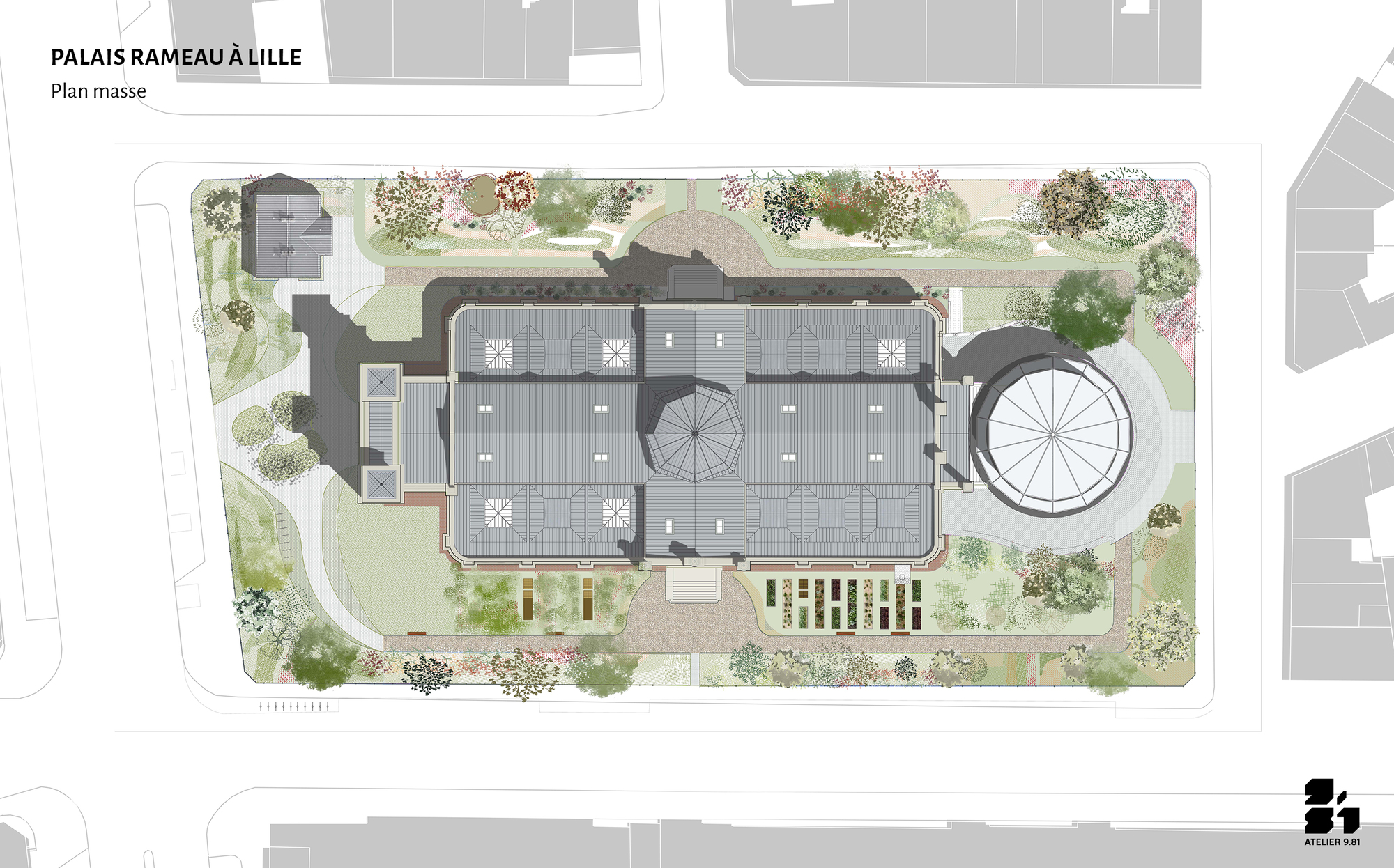 Palais Rameau 修复项目丨法国里尔丨Atelier 9.81-37