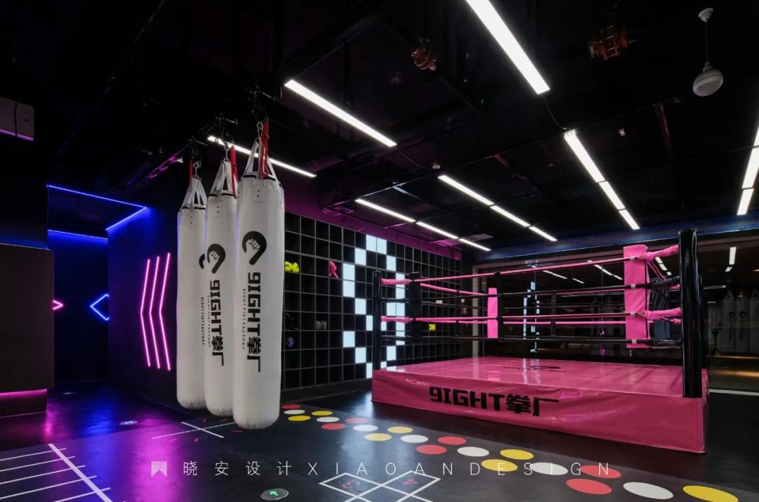 91GHT 健身房 · 运动与艺术的视觉盛宴丨晓安设计-25