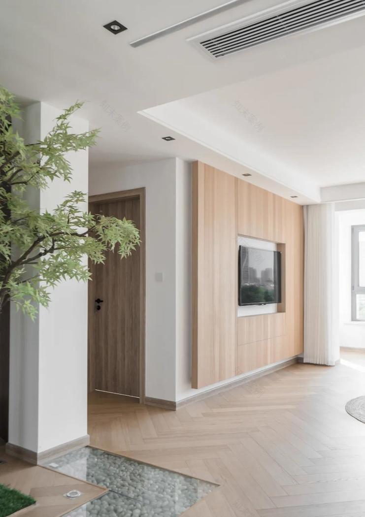 《赫设计》还原诗意生活 | 自然元素融入宽敞大两居-16