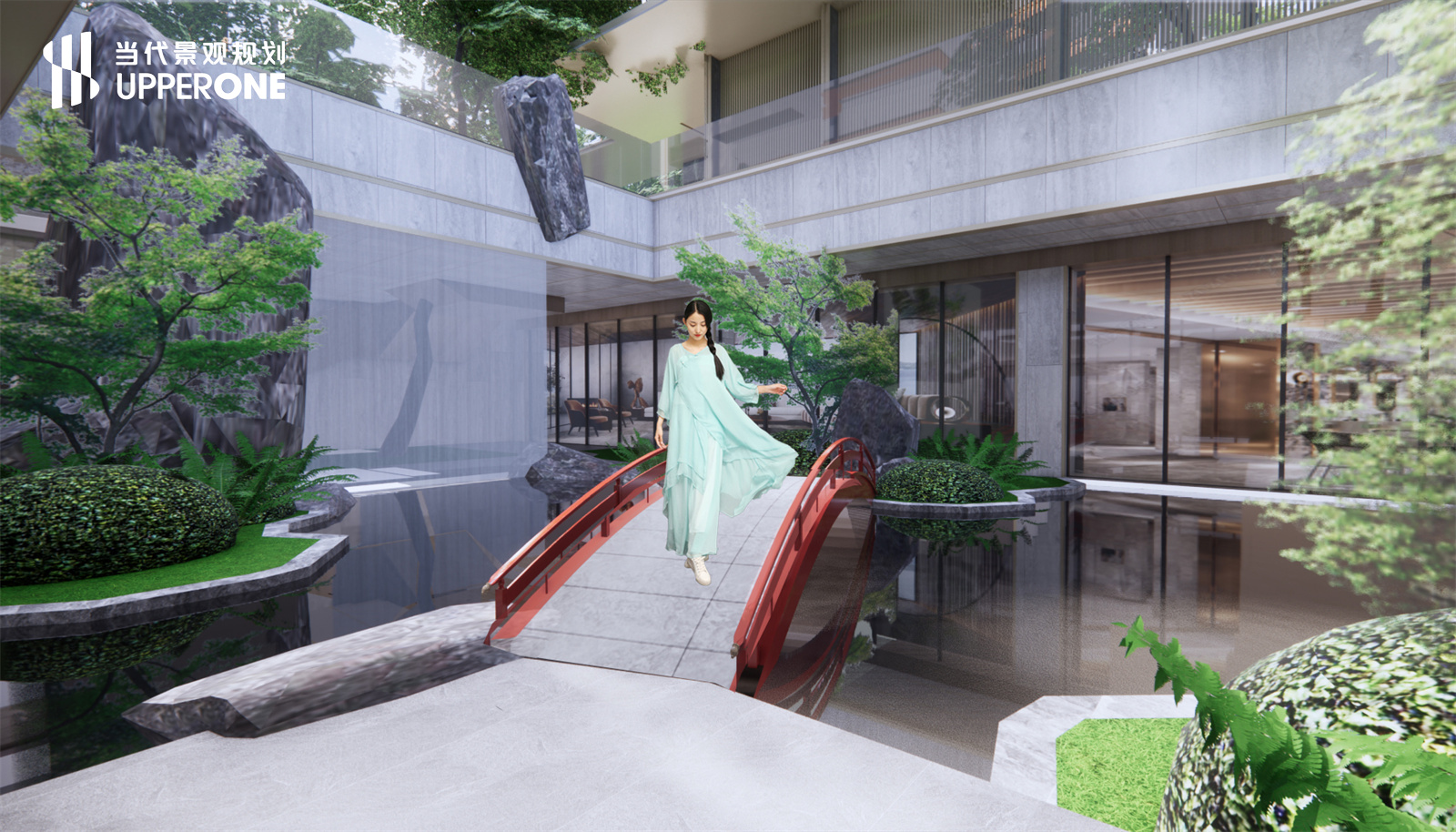 广西北投时代·峯范下沉区及架空层景观设计-5