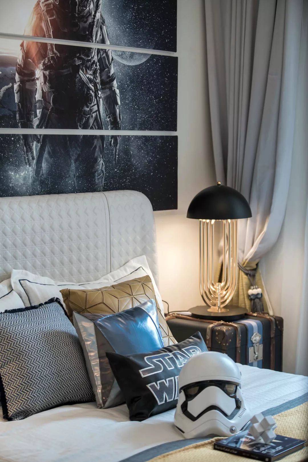 武汉江山境样板房 | 灵魂蓝调的优雅空间-47