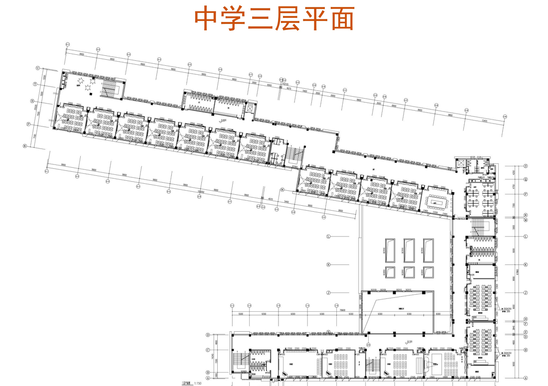 
新城大街小学中学内装工程设计 -7