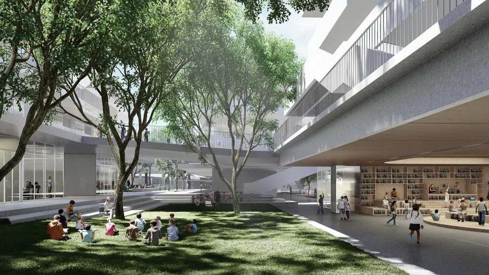 吉华街道三联九年一贯制学校新建工程丨中国深圳丨曾冠生,罗文国-56