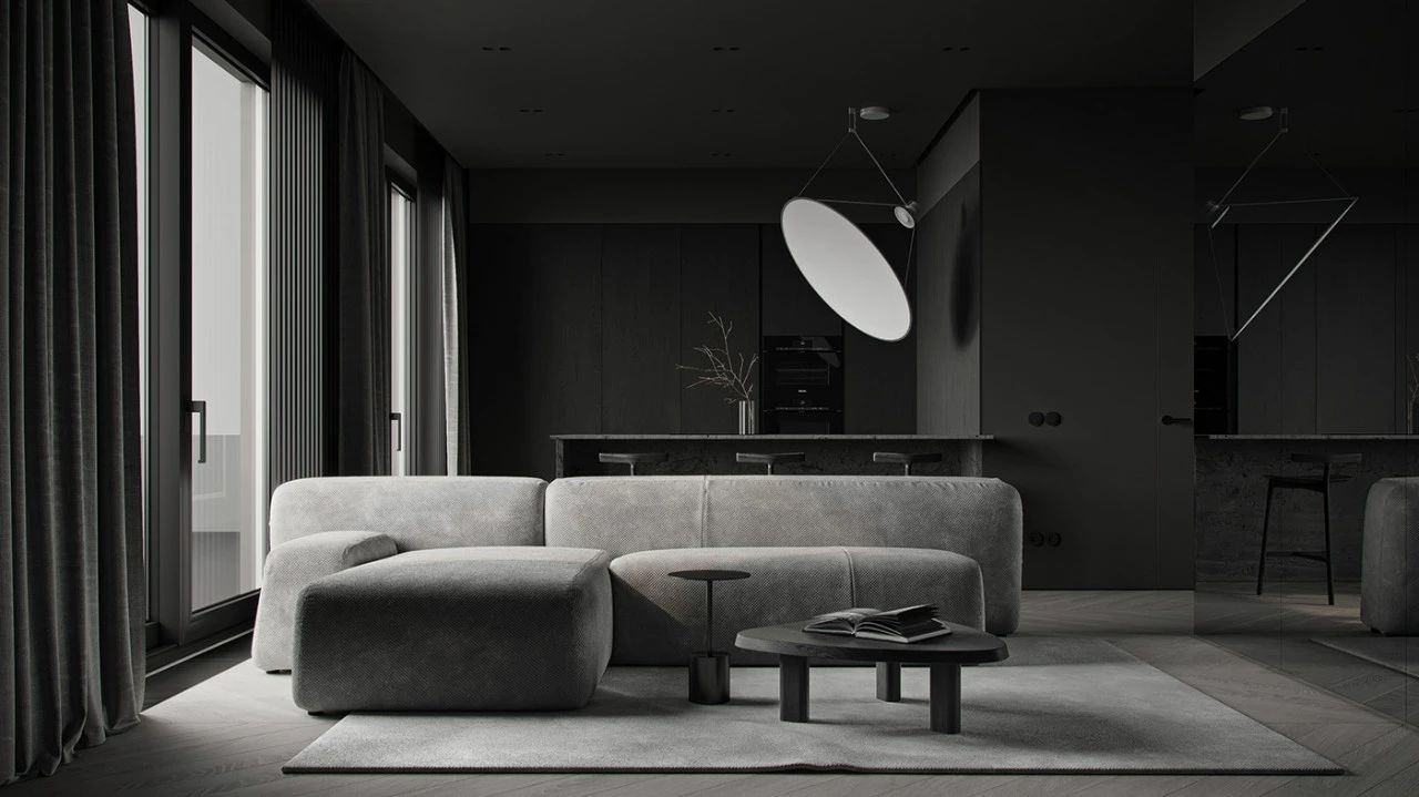 极简主义公寓设计丨白俄罗斯丨One Tone Architects-14