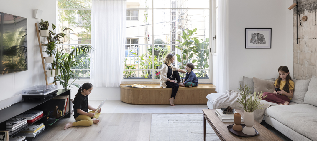 特拉维夫94平米五居室全面翻新设计丨以色列特拉维夫丨室内设计师Chan Shadmi-0