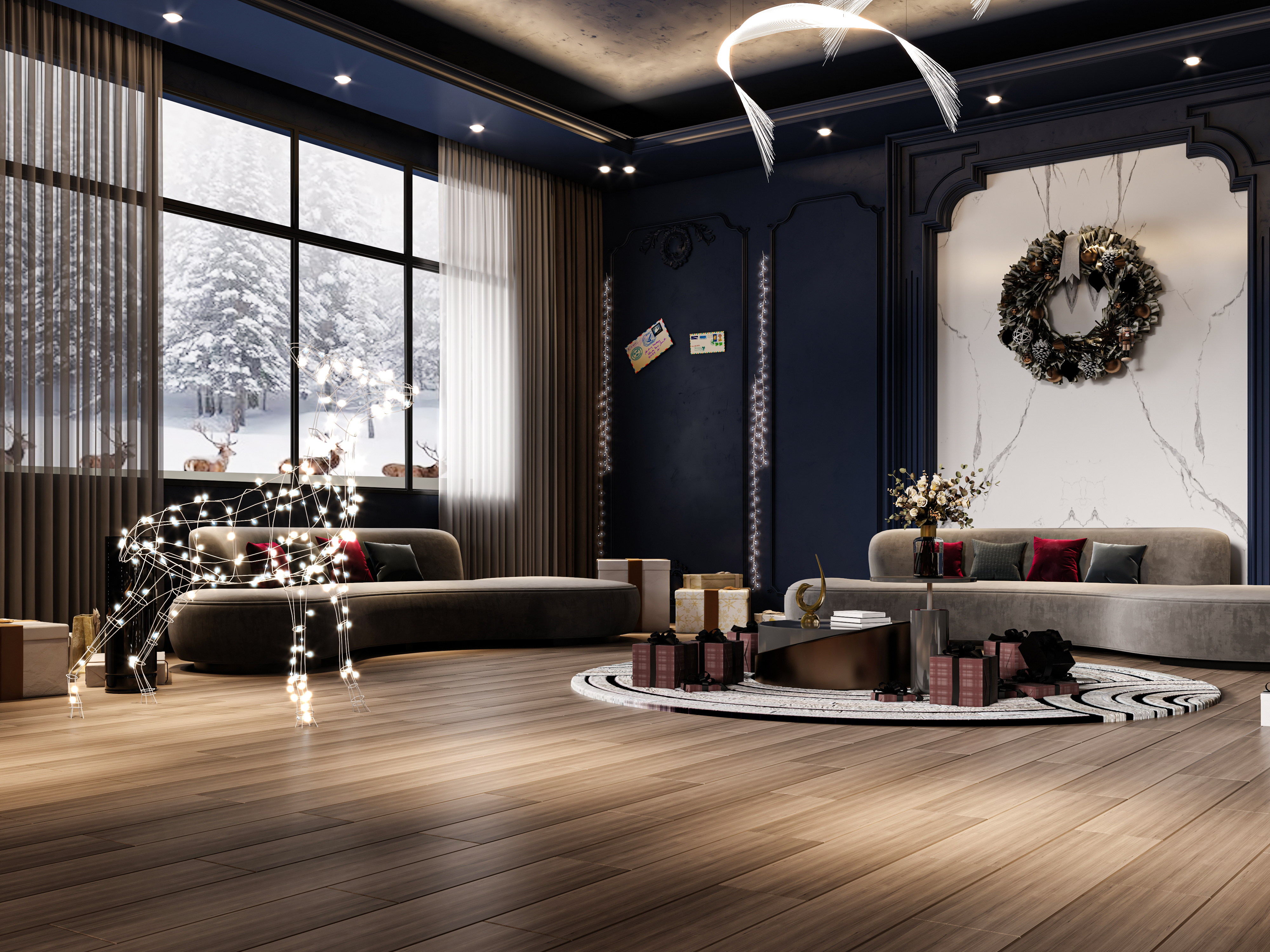 圣诞室内设计-28