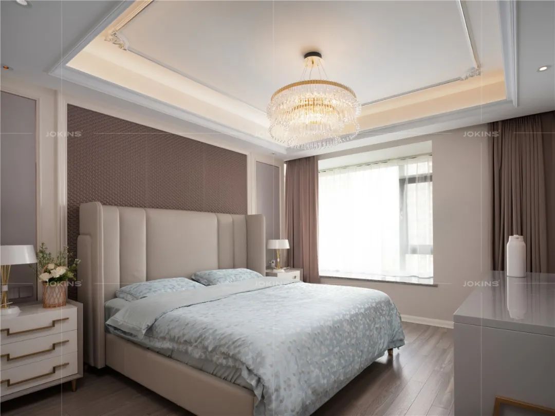 法式轻奢，盐城高新区 280 平米复式住宅设计-37