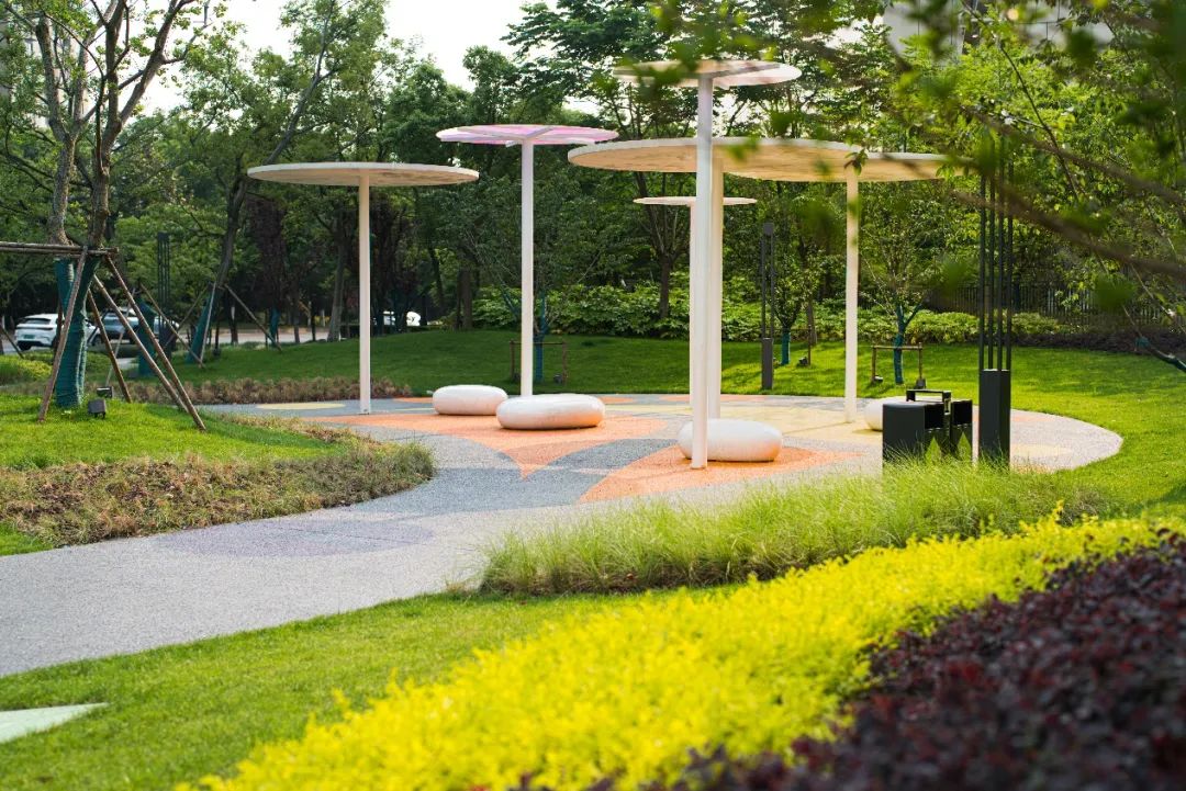 无锡金融街道路周边绿化景观丨中国无锡-7