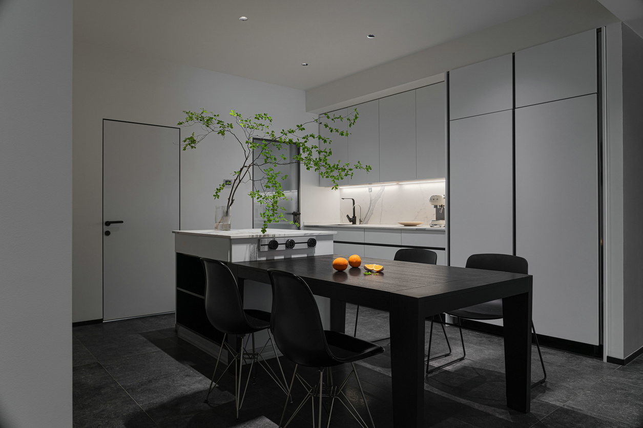 素图空间设计 | 146m2简约设计，满满的艺术格调！-32