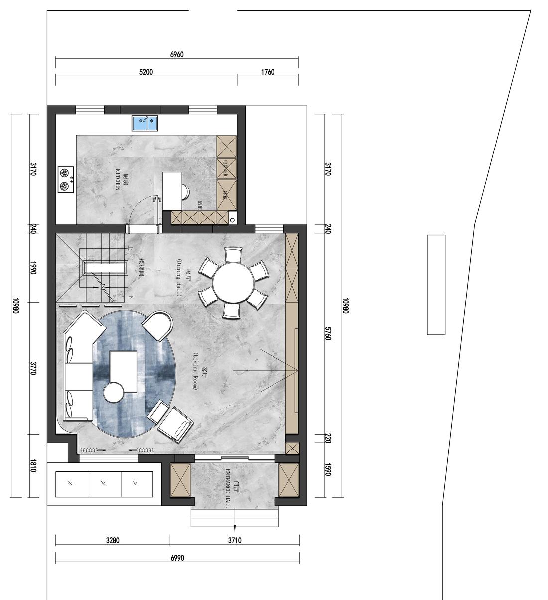 吴江震泽悦隽平澜府多层次空间设计-10