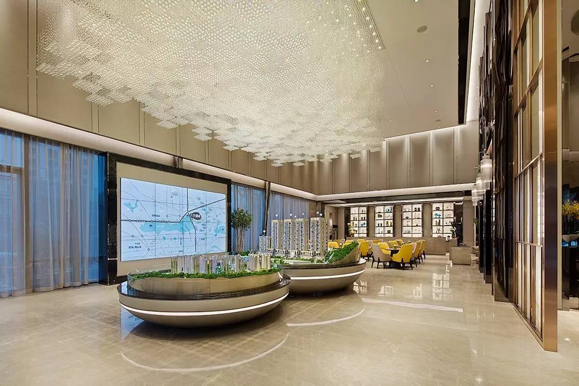 深圳万科地产麓城售楼中心设计-9