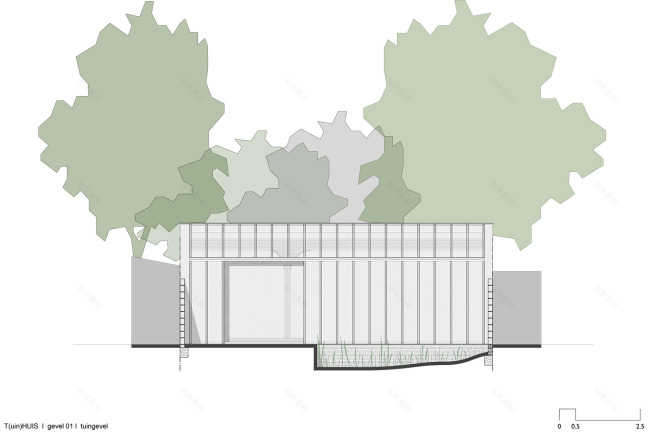 Tuin HUIS 住宅丨比利时丨Atelier Janda Vanderghote-48