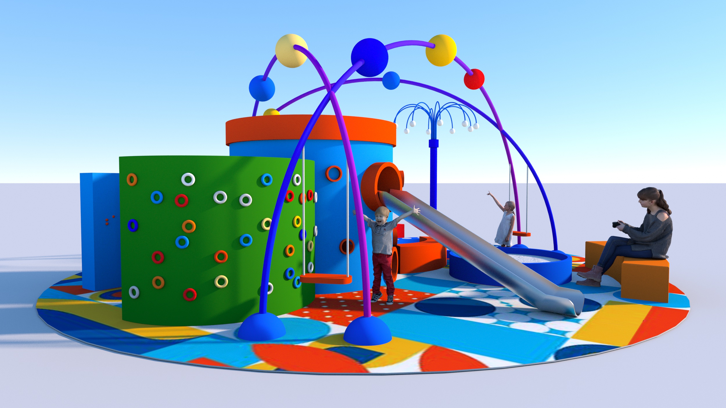 万科商业街区儿童娱乐区设计方案-9