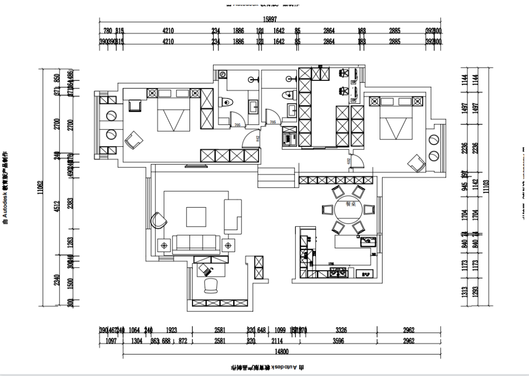 现代简约婚房设计丨顾天元-18