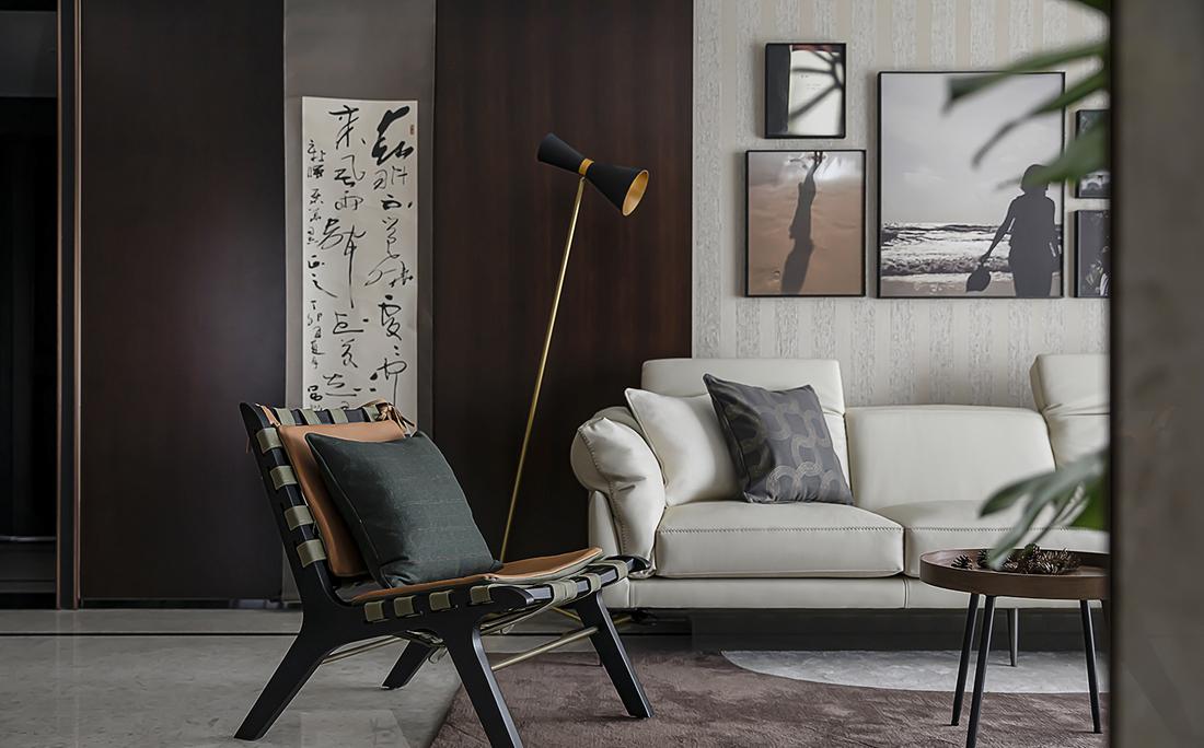 轻奢优雅的黑胡桃空间艺术-4